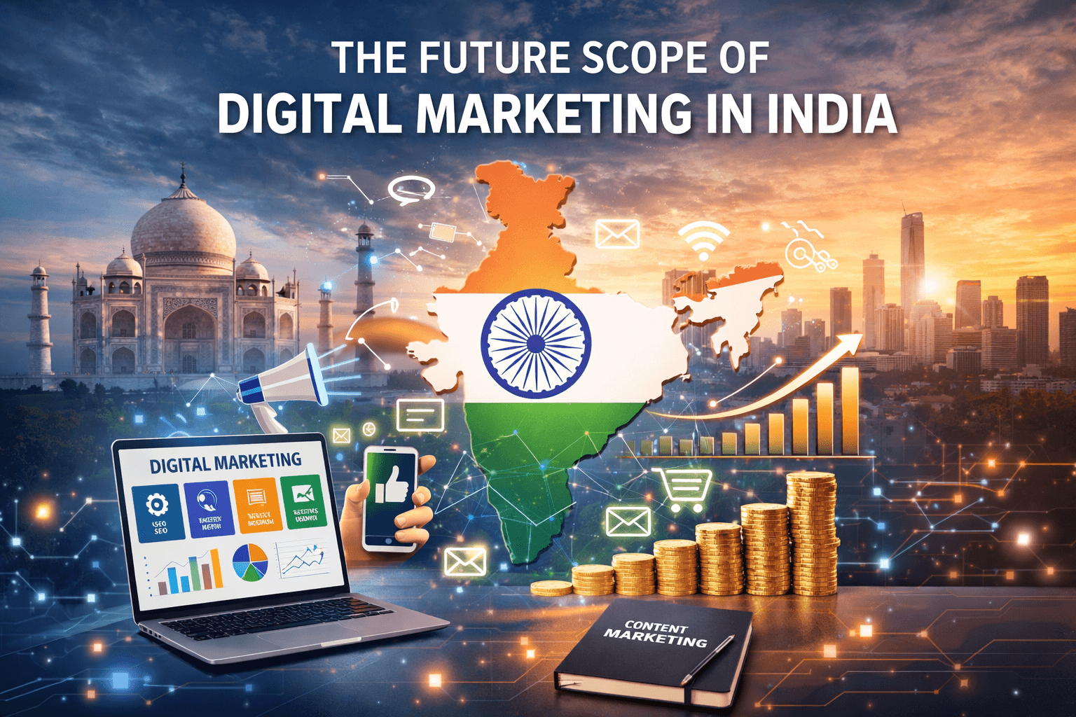WHAT IS THE FUTURE SCOPE OF DIGITAL MARKETING IN INDIA?