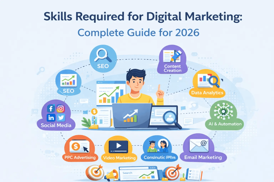Skills Required for Digital Marketing: Complete Guide for 2026